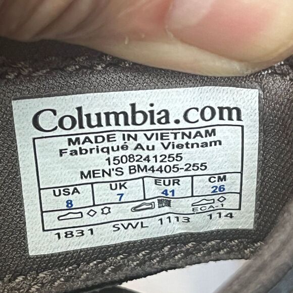 Columbia Adventure Sandals Beach‎ Hiking, Sturdy with Traction Sole Mens Size 8 - Picture 7 of 8